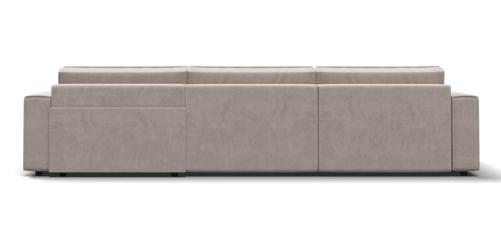 Угловой диван BOSS SOFT MODOOL MAX велюр Monolit латте