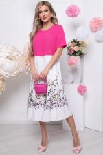 Платье "Кэри" (фуксия) П5783 LT Collection (Акция)