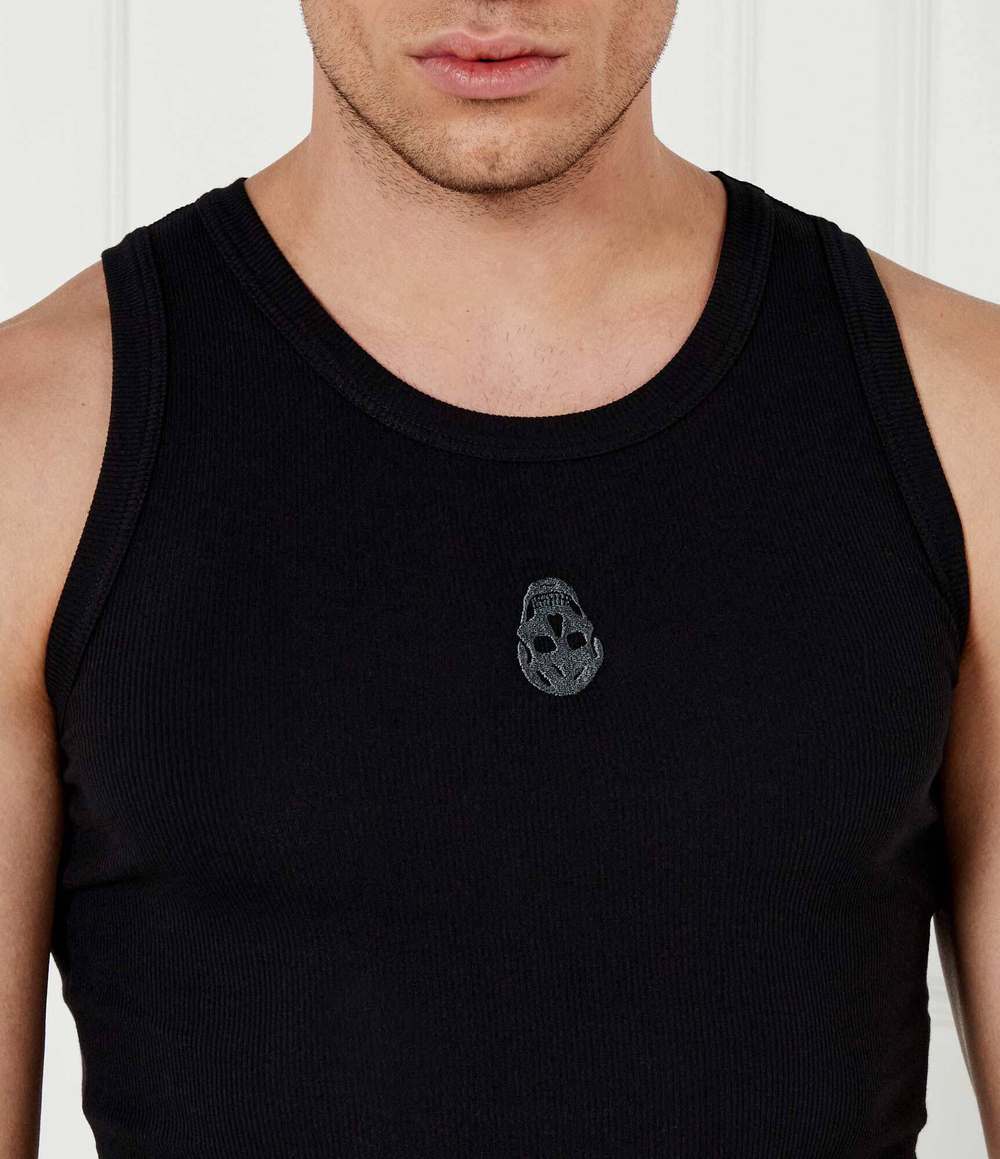 Майка Alexander McQueen - черный(815098 QXAA9)