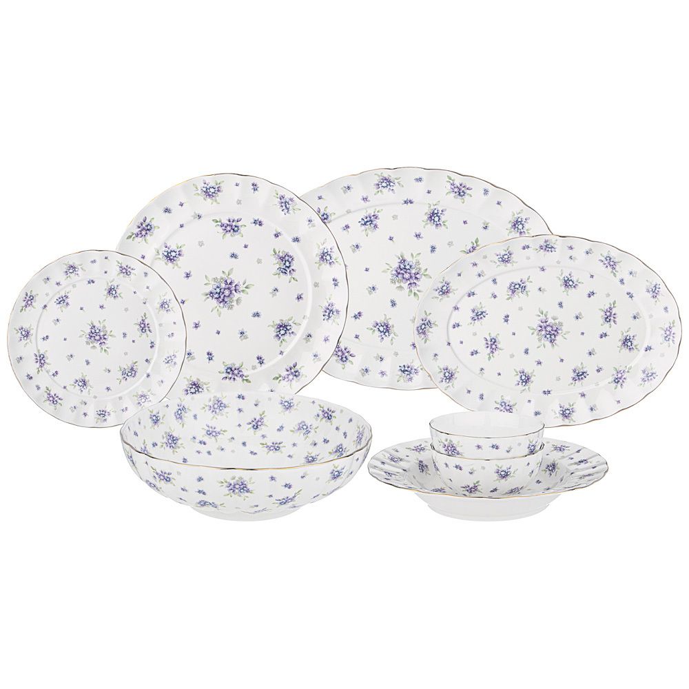 СЕРВИЗ ОБЕДЕННЫЙ LEFARD "SONNET IN BLUE" НА 6 ПЕР. 23 ПР. (КОР=1НАБ.)