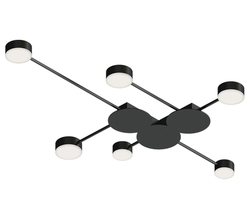2206D,19 Светильник димм.Фирс черный