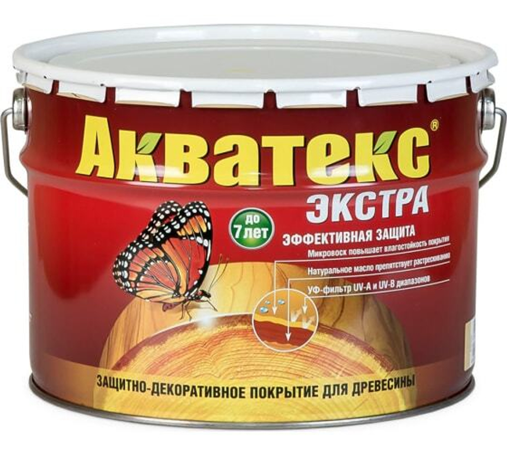 Акватекс 9л Сосна ЭКСТРА Рогдена