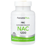 NaturesPlus, Pro NAC 1200, длительное высвобождение, 60 таблеток (600 мг в 1 таблетке)