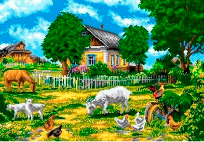 К-6025 Деревенский полдень