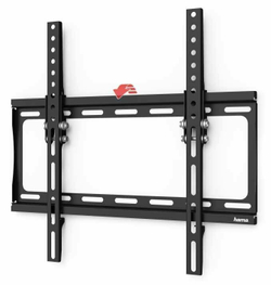 Кронштейн для телевизора Hama (00118069) черный 32"-65" макс.35кг настенный наклон