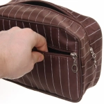 Косметичка «Classic style», цвет коричневый, 25*15*9см