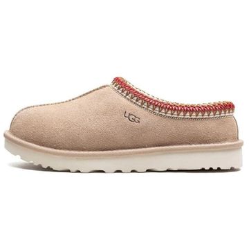 Ugg Tasman Slipper 'Sand Dark Cherry'