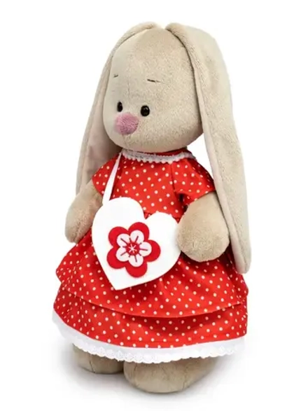 Зайка Ми в платье и сумочкой-серд. (малый) StS-634