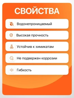 Пластиковый лист ПНД 2 мм, 500x1000 черный, 1 шт