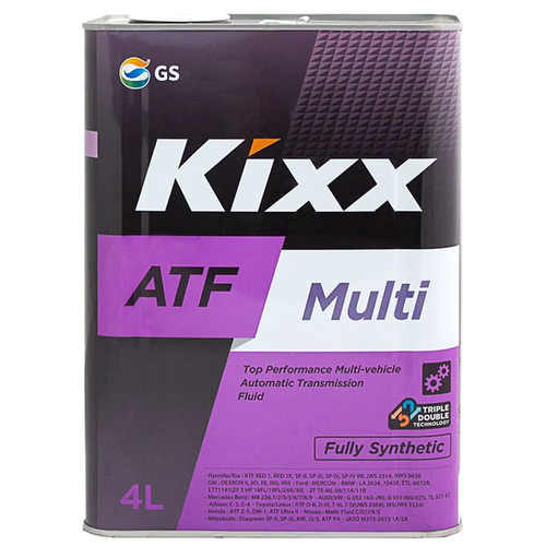 Жидкость для АКПП Kixx ATF Multi, синтетическая, 4 л