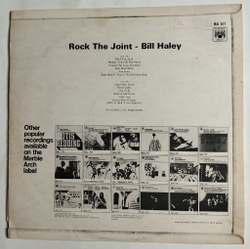 Винтажная виниловая пластинка LP Bill Haley Rock The Joint (UK 1968)