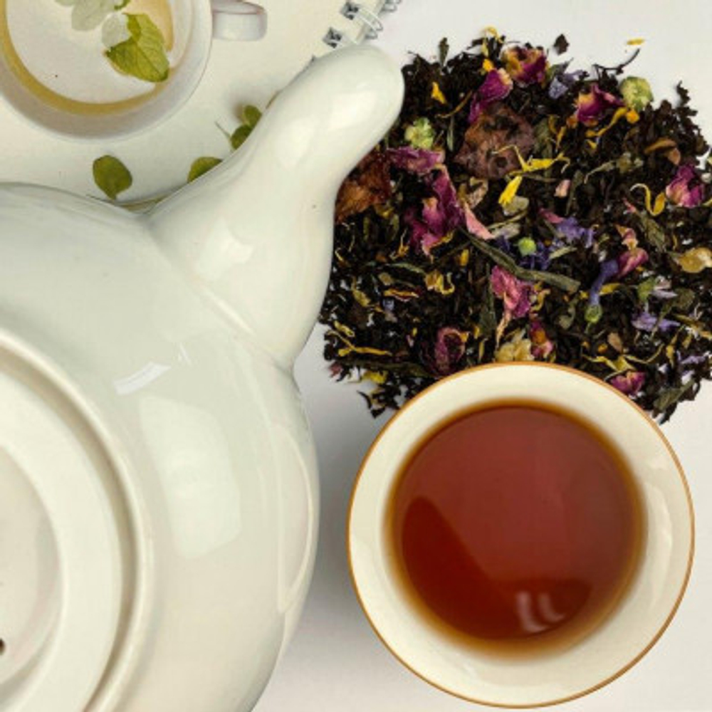 Черный чай BERRY-TEA "Сон Клеопатры"  | 18гр под стакан | Эконом