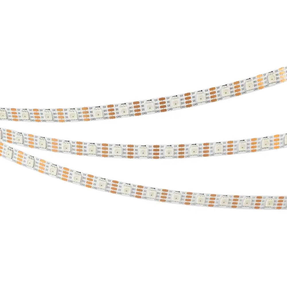 Светодиодная лента SPI-B60-10mm 5V RGB-PX1-BPT (12 W/m, IP20, 5060, 5m) (Arlight, бегущий огонь) 037855