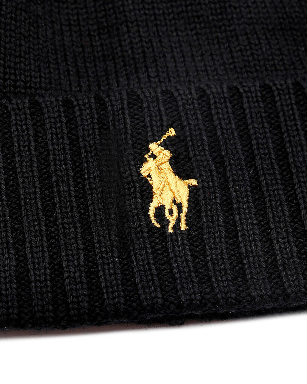 хлопковая шапка POLO RALPH LAUREN - черный(710886137)
