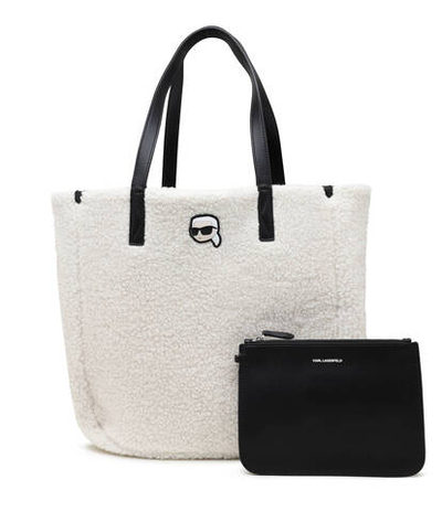 Шопер двухсторонний + поясная сумка k/ikonik 2.0 Karl Lagerfeld - черный(236W3073)