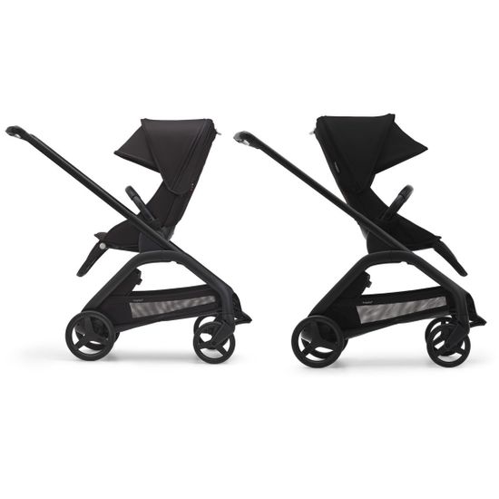 Прогулочная коляска Bugaboo Dragonfly (Morning pink/Midnight black/Black)