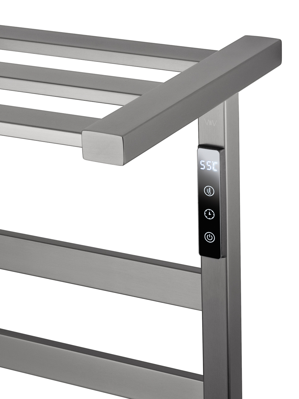 Полотенцесушитель электрический WONZON & WOGHAND FRANKFURT, Темный графит (WW-1029-GM)