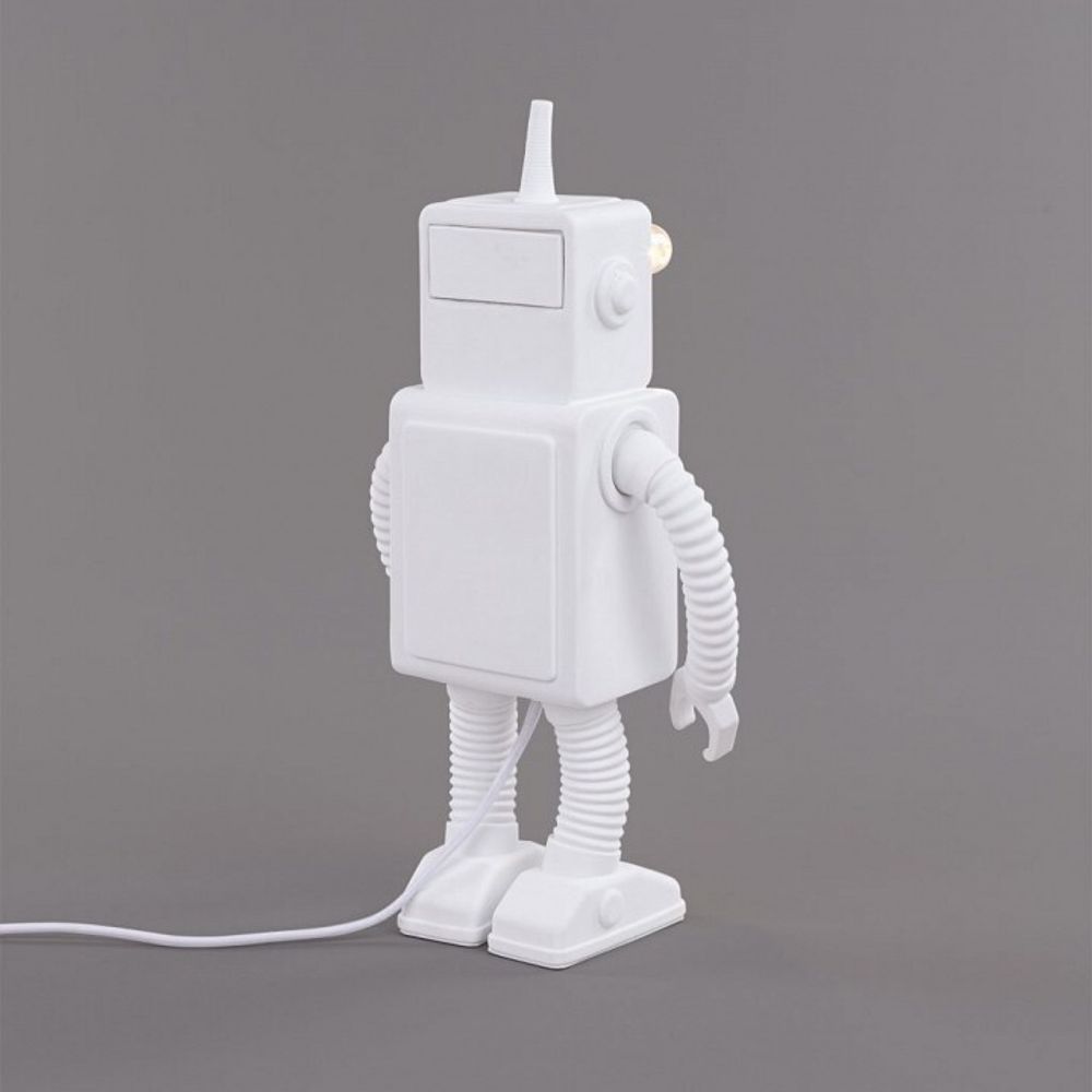 Настольная лампа декоративная Seletti Robot Lamp 14710