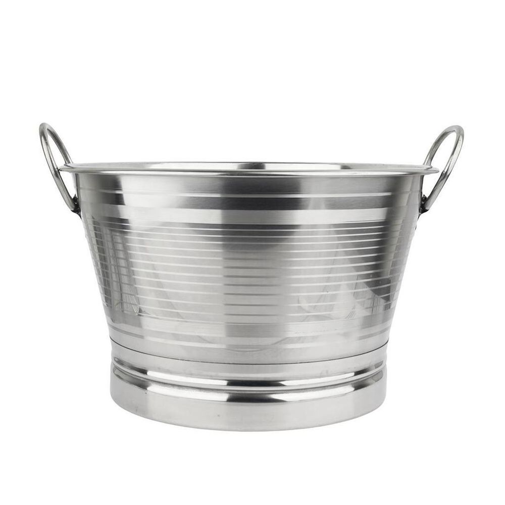 Емкость Ведро для охлаждения бутылок и льда 36,5 см h22,5 см круглая нерж. P.L.
