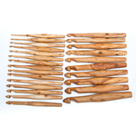 Набор деревянных крючков для вязания 25 шт (3-20 мм). KN7