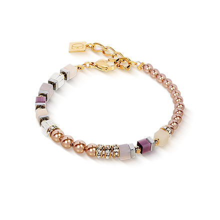 Браслет Coeur de Lion Grey-Purple 4354/30-1208