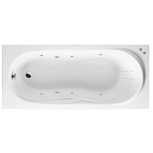 Акриловая ванна 170х75 см Excellent Sekwana WAEX.SEK17.LINENANO.CR белая