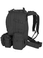 Рюкзак тактический Legioner 55 л с подсумками Cordura 600D Черный