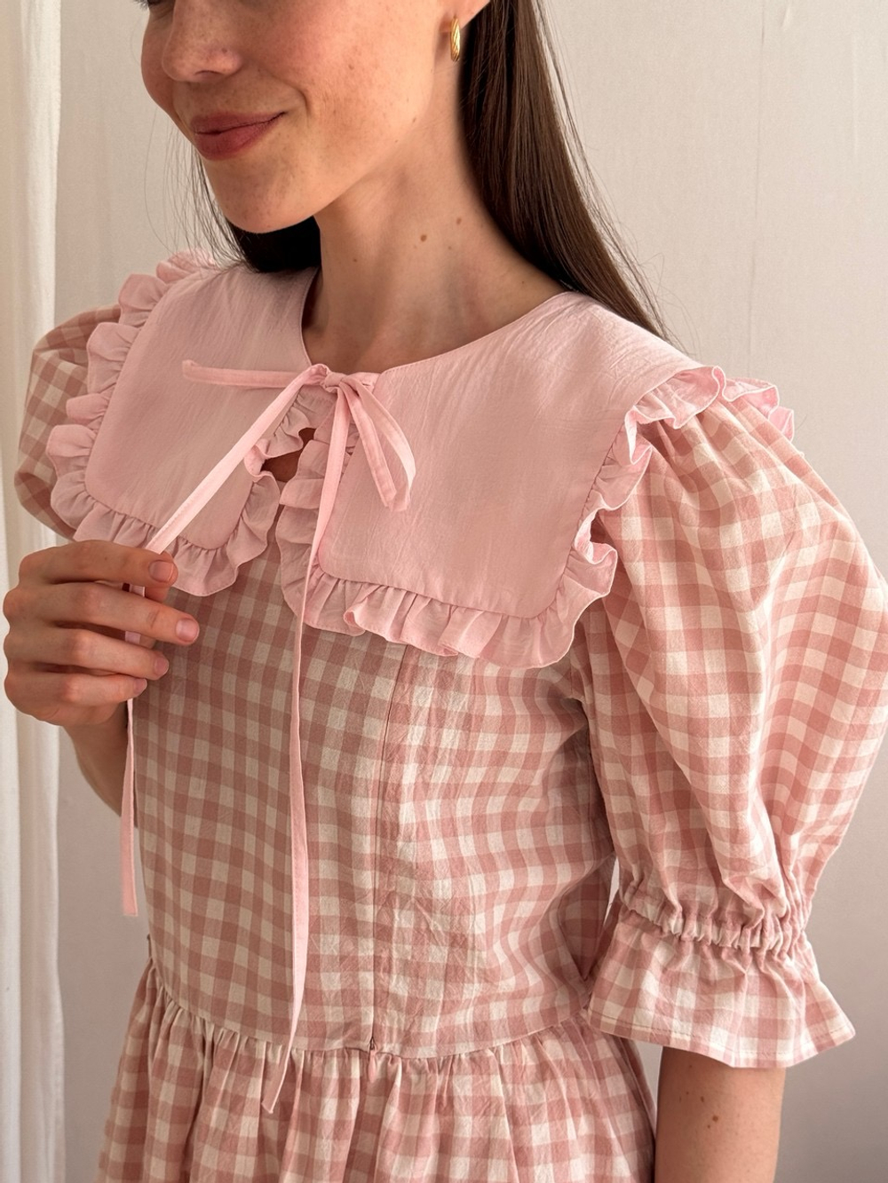 Воротничок Amelie, Розовый