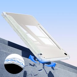 Чехол книжка зеленого цвета для Samsung Tab S10 Lite, Tab S10 FE, Tab S9, Tab S9 FE, серия Unid Series Case от Dux Ducis