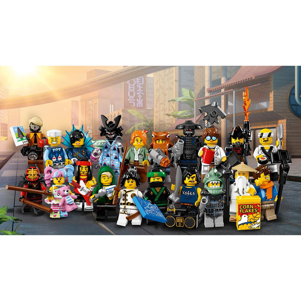 LEGO Minifigures: Минифигурки серия Ninjago Movie в ассортименте 71019 — Minifigure The LEGO Ninjago Movie Complete Random Set of 1 Minifigure — Лего Минифигурки