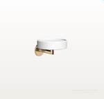 Мыльница Gessi Anello настенная, цвет White/Warm Bronze PVD