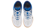 Li Ning Cushioning Slip Resistant Abrasion Resistant Low top Training Shoes Women"s White Blue