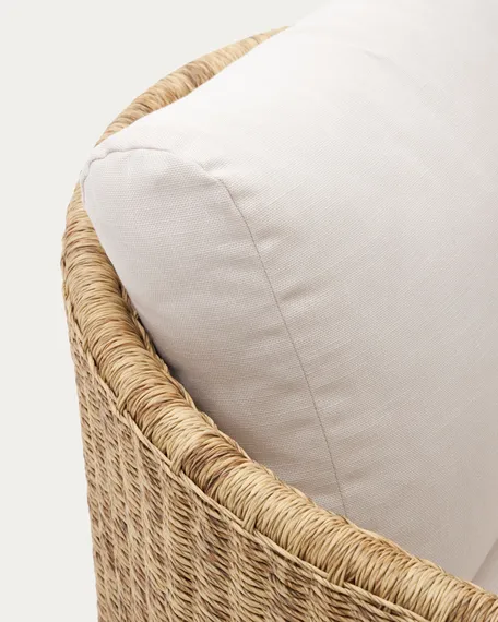 Кресло Xoriguer из ротанга и массива эвкалипта