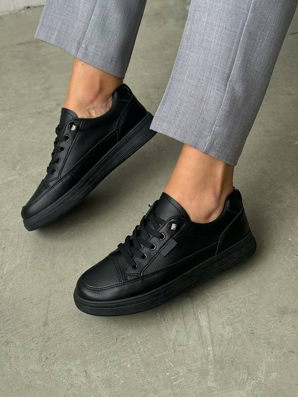 Кеды из эко кожи