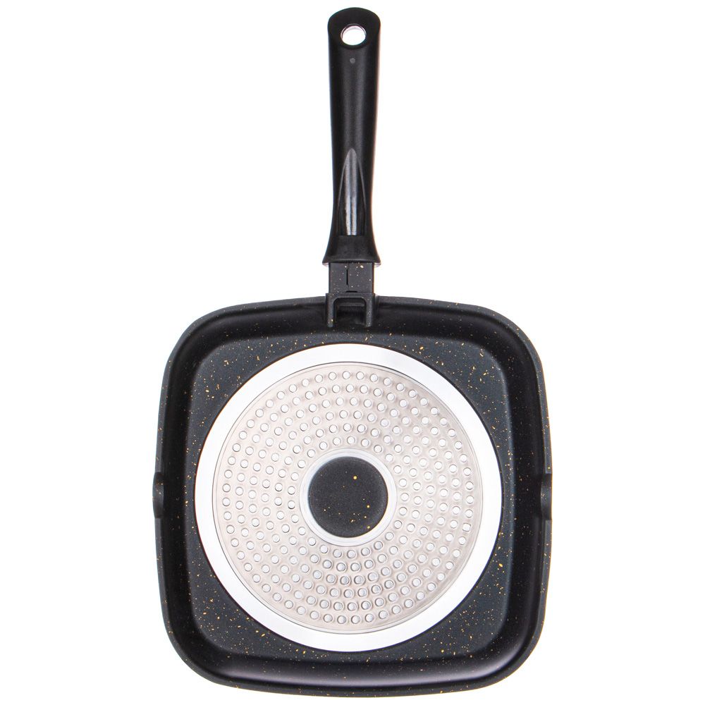 СКОВОРОДА-ГРИЛЬ AGNESS ИНДУКЦИЯ, 28*28 СМ