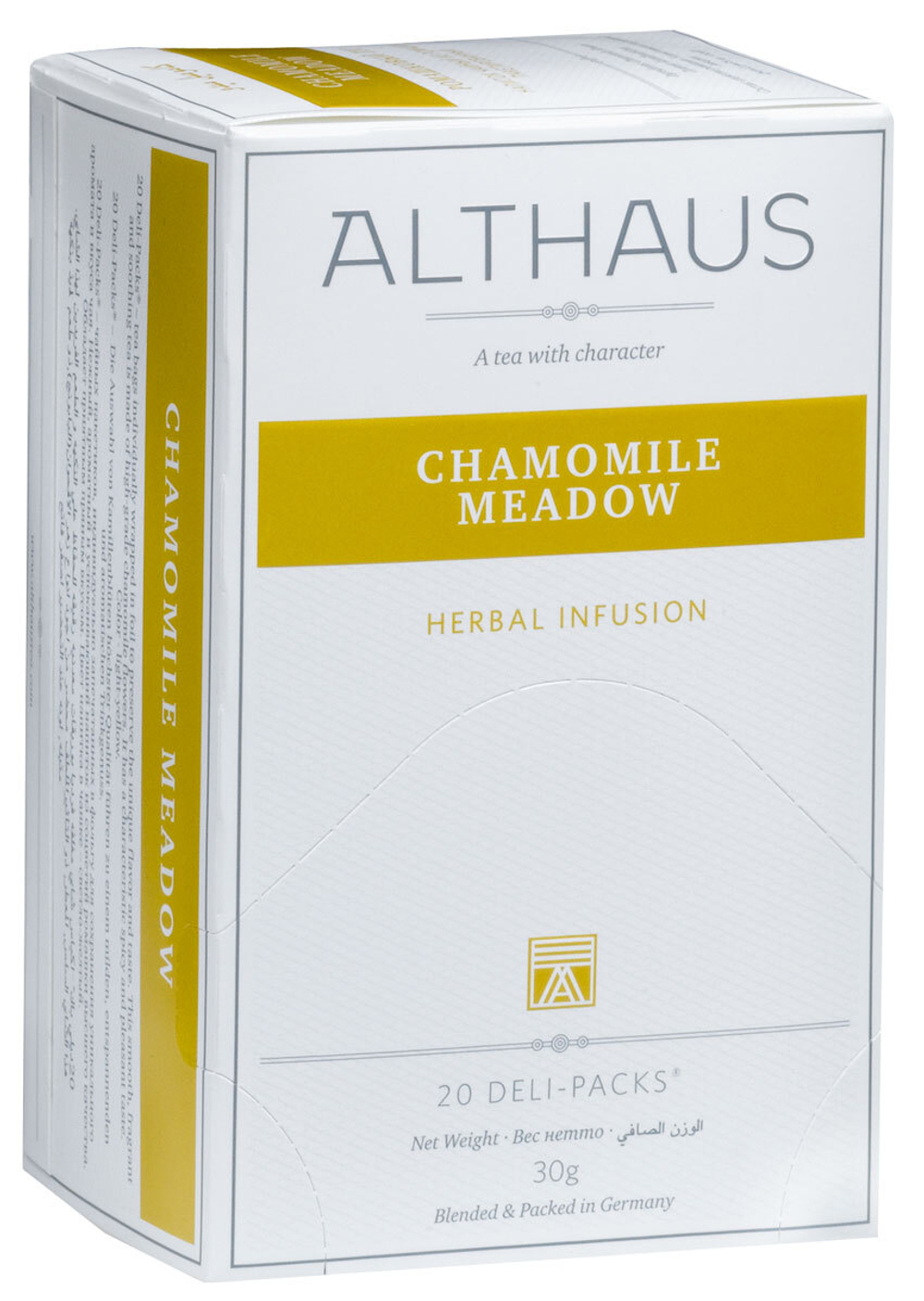 Althaus Chamomile Meadow чай травяной в пакетиках, 20 шт