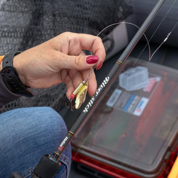 Удилище спиннинговое River Stick 210ML 2.1m, 4-21g, 2sec Helios (HS-RS-210ML)