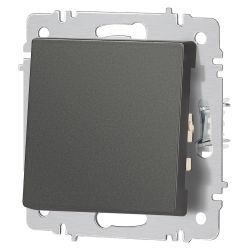 Переключатель перекрестный Intro Accent 6-108-07 10А-250В IP20 СУ AL/CU графит