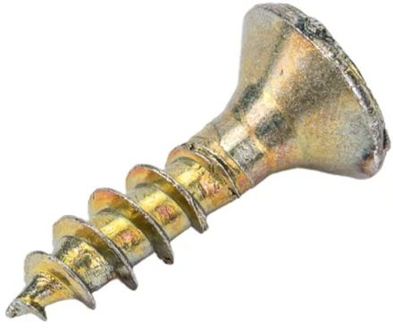Саморезы желтые цинк 4,5х16 50шт