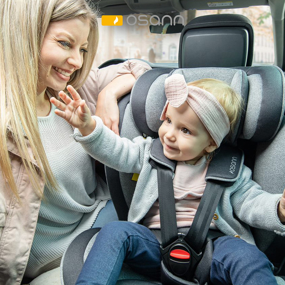Автокресло Osann Eno 360° SL 0-36 кг Universe Grey