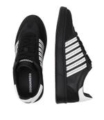 Кожаные кроссовки Dsquared2 - черный(SNM0181 11100001)