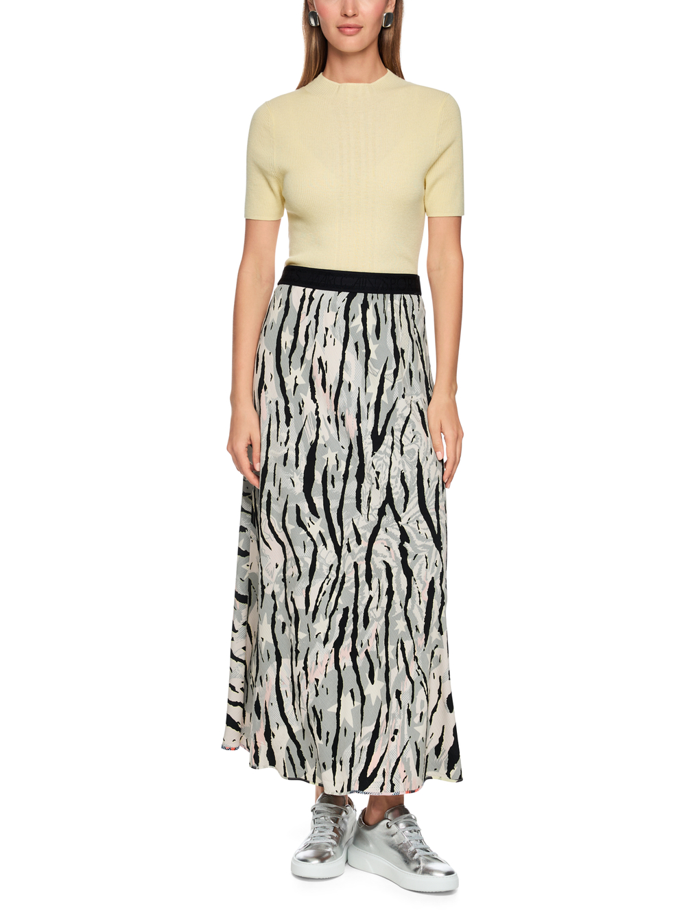 Двусторонняя юбка из вискозы