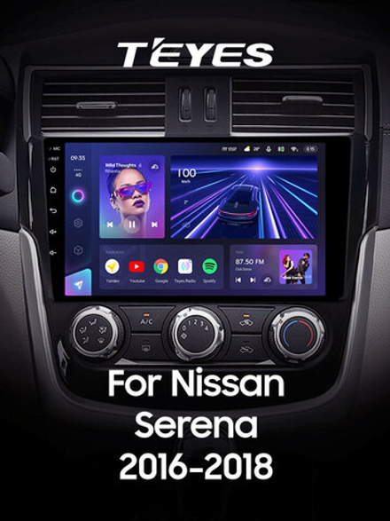Teyes CC3 9" для Nissan Serena 2016-2018