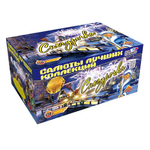 Фейерверк, батарея салютов Снегурочка 118 х 1,2"-1,5" веер