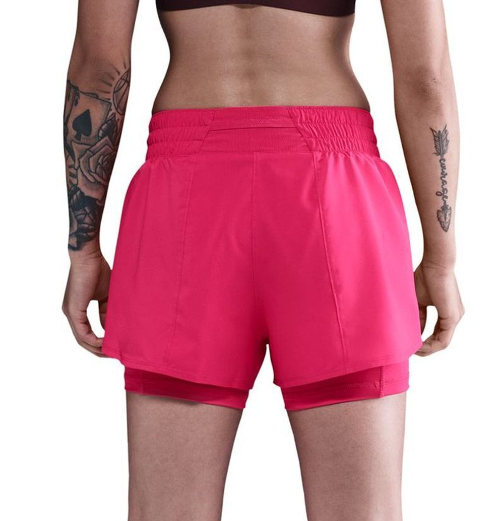 Женские теннисные шорты Nike Dri-Fit One - rush pink/reflective silver