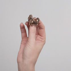 "Монтина" брошь из коллекции "Bow-wow"