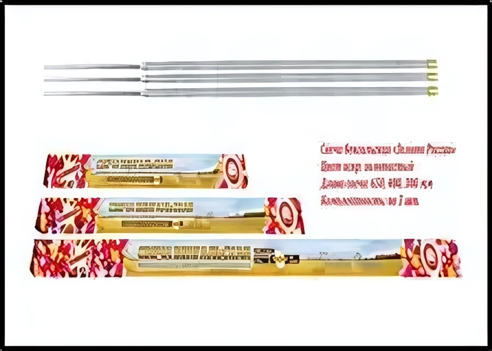 Свеча бенгальская 300 мм «Золото России» 3шт 2018-0378