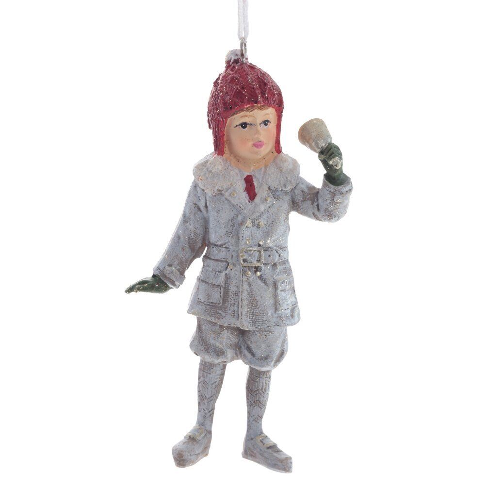 GAEM Изделие декоративное подвесное "Девочка/Мальчик", L6 W4 H11,5 см, 6в.