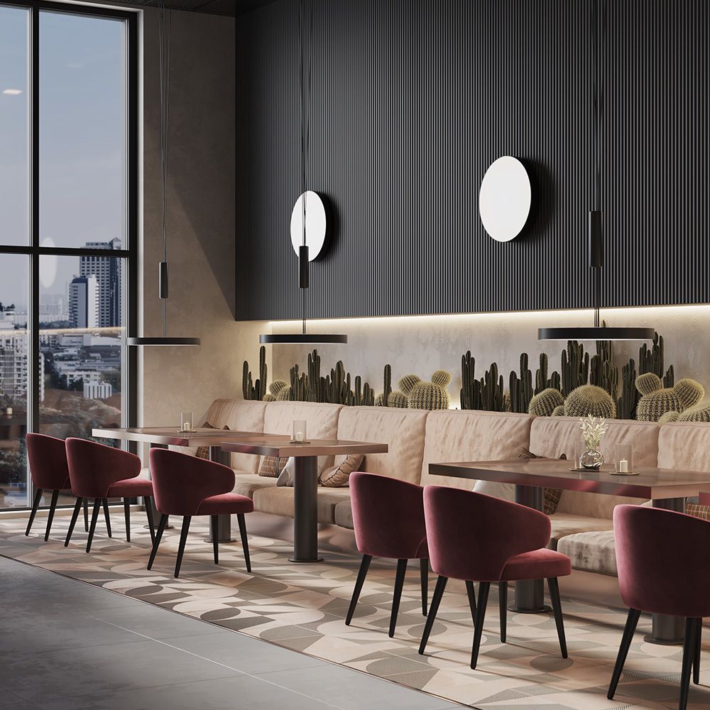 Потолочный светодиодный светильник Maytoni Zon C032CL-L96B3K