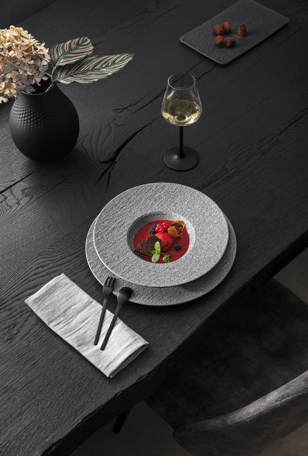 Villeroy & Boch Мануфактура Рок 29 см тарелка для пасты 10-4239-2790